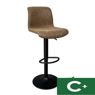 Ghế bar bọc da chân đen nâng hạ - mã TH3066