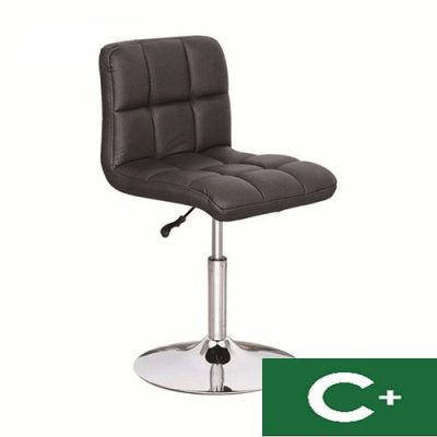Ghế bar yên da chân trụ thấp TH3904B