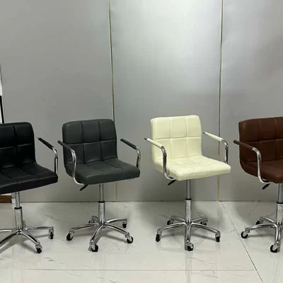 Ghế quầy bar đệm vuông caro GMT
